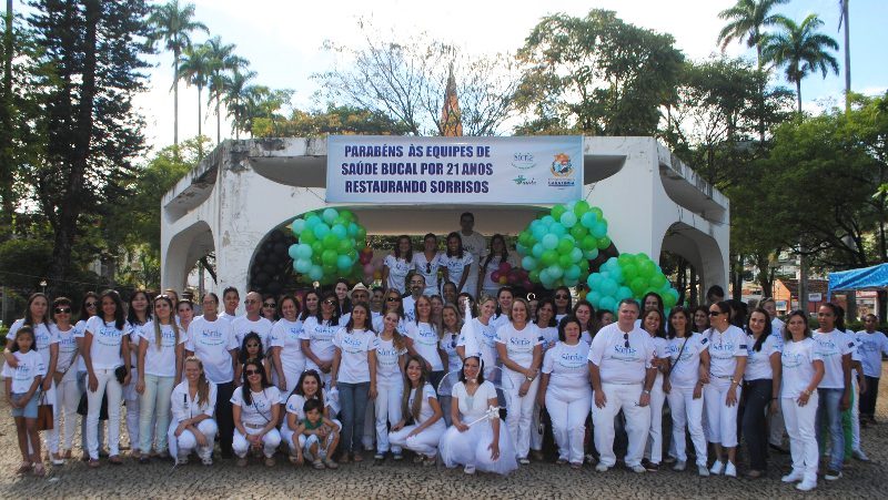 Comemoração dos 21 anos de Saúde Bucal no município de Caratinga
