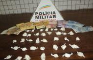 PM apreende drogas e dinheiro no Santo Antônio