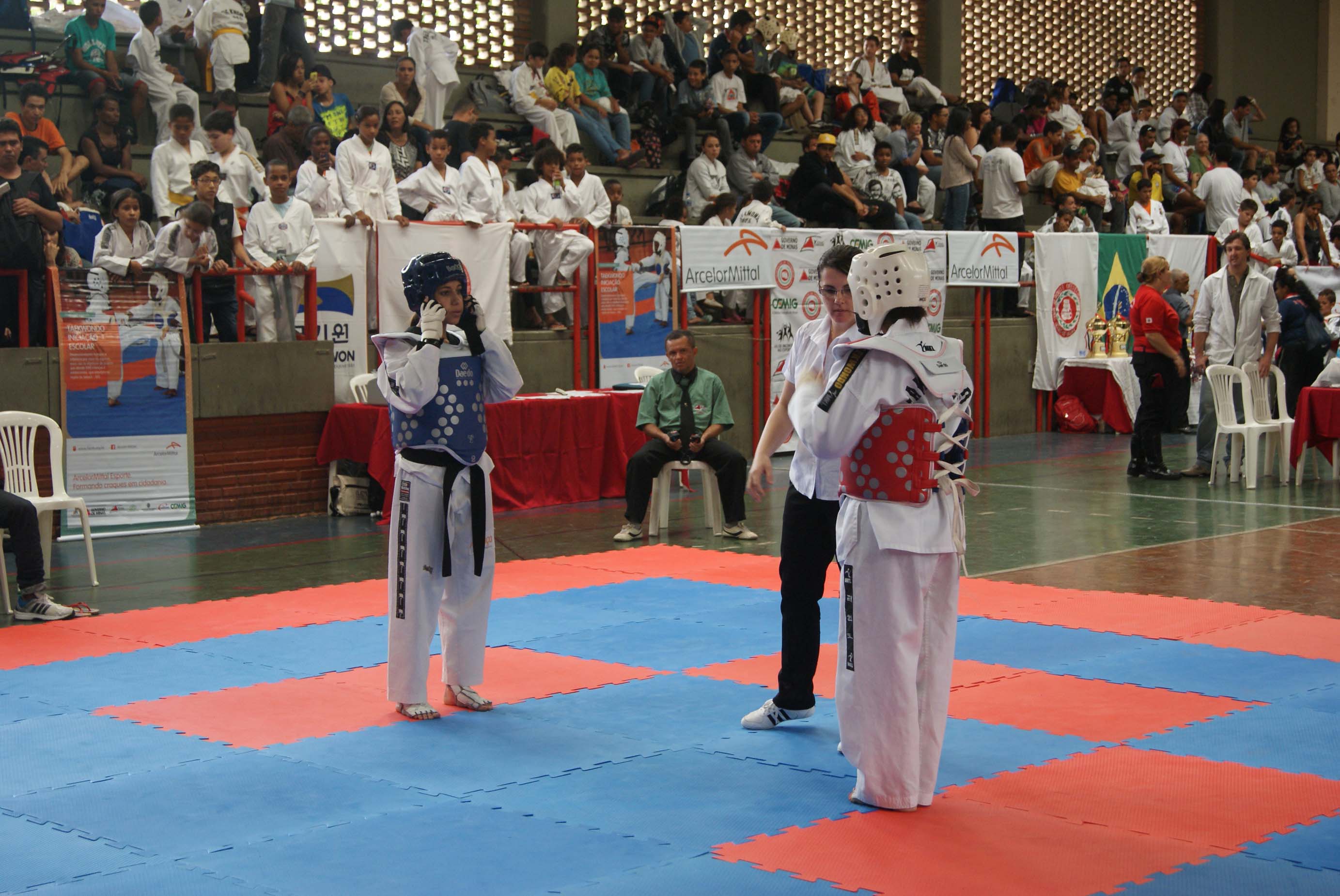 Top Fitness representa Caratinga em competição de Taekwondo e obtém 12 medalhas