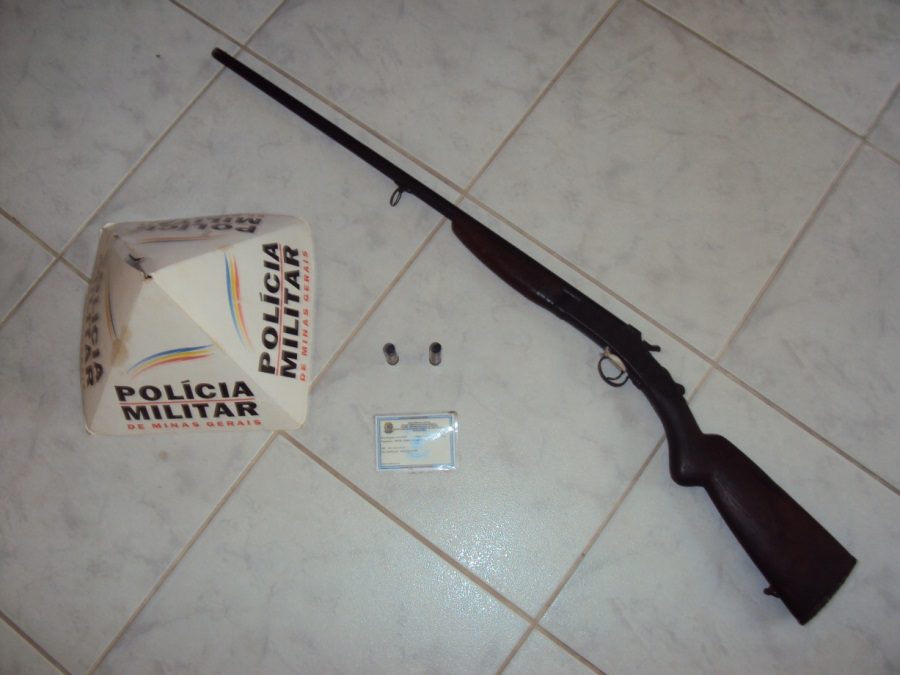 Arma de fogo apreendida em Pocrane