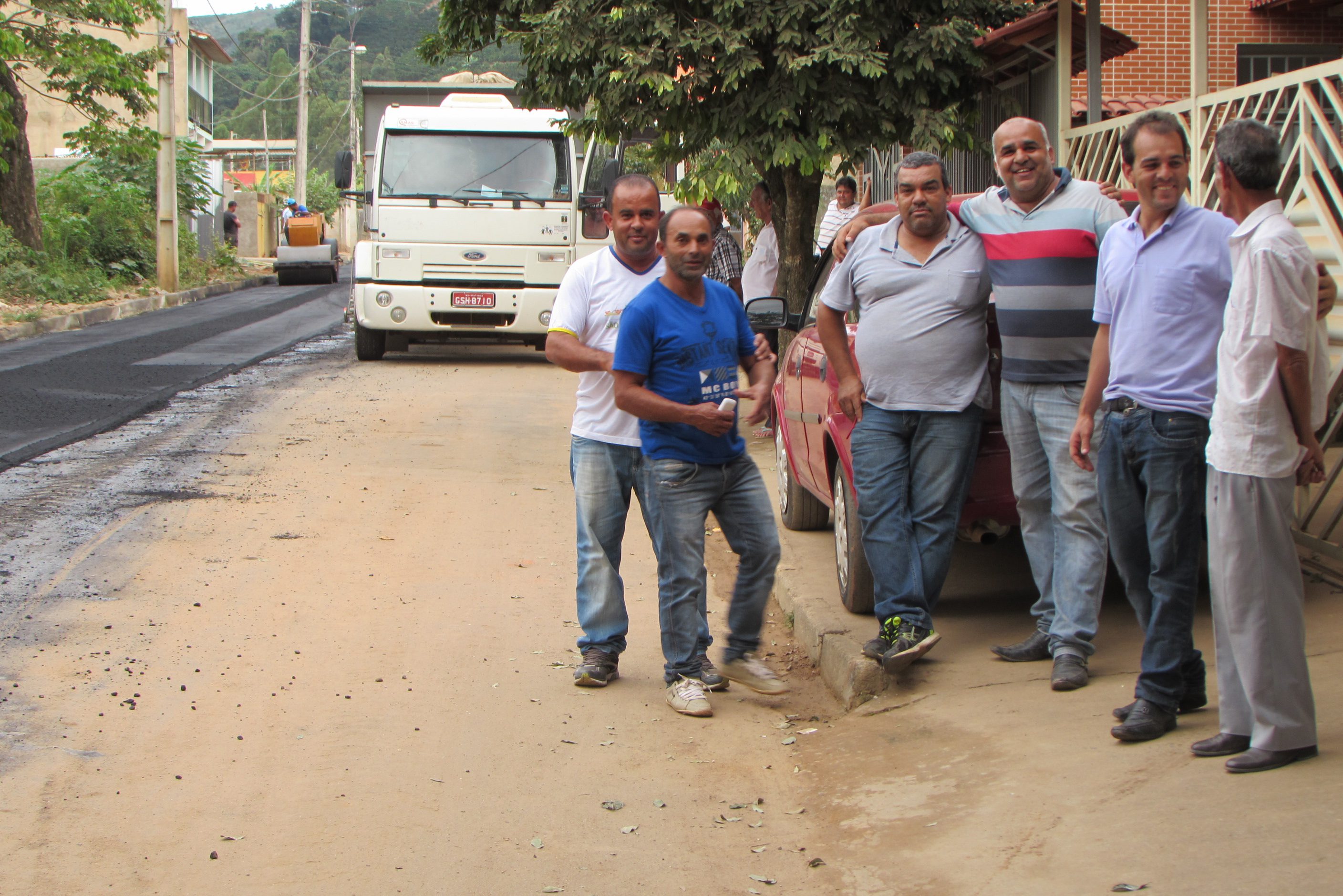 Prefeitura de São Sebastião do Anta inicia recapeamento asfáltico da Avenida José Antônio de Santana