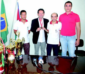 Prefeito Marco Antônio é homenageado pela Associação Korion de Desportos