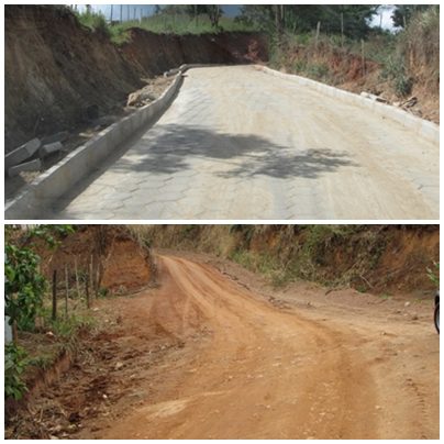 Prefeitura de Ubaporanga realiza pacote de obras