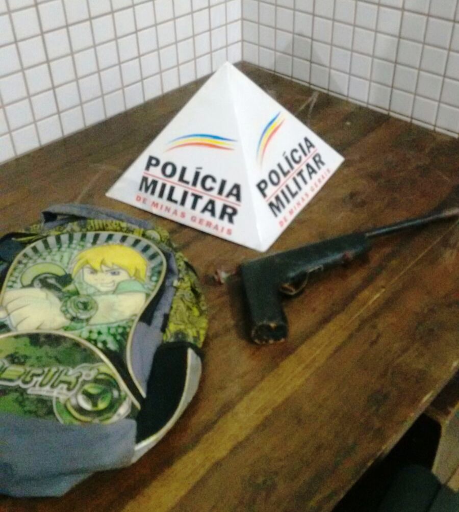 Adolescente apreendido com arma em São Cândido