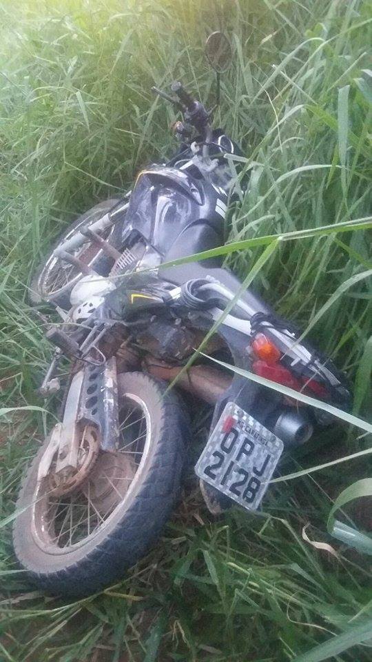 Moto furtada em Santa Rita de Minas é encontrada em Caratinga