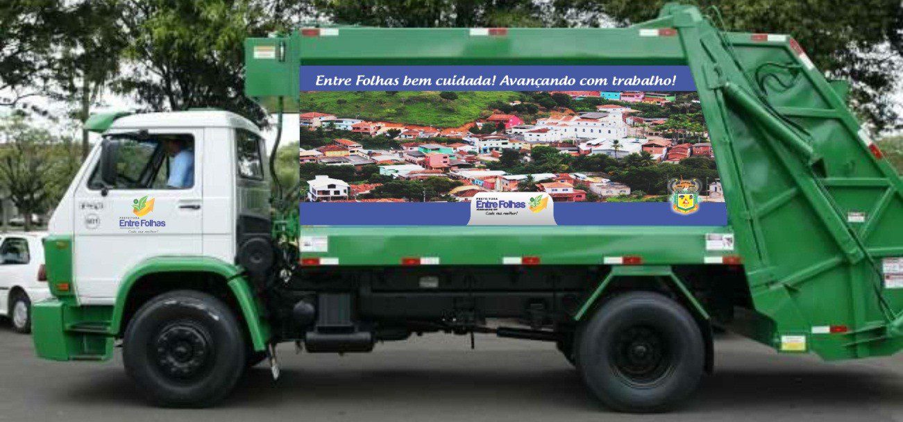 Entre Folhas adquire caminhão compactador de resíduos sólidos