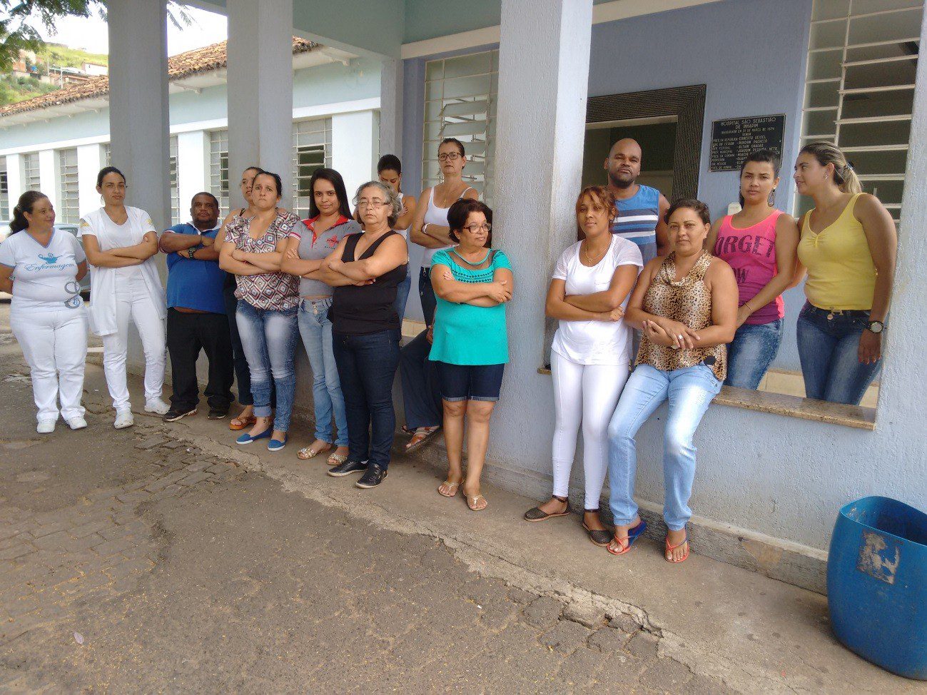 Funcionários do Hospital São Sebastião de Inhapim cumprem ameaça de paralisação