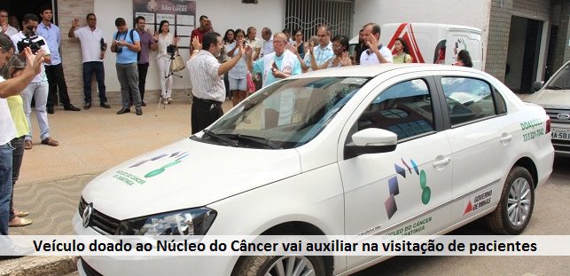 Núcleo do Câncer recebe doação de veículo