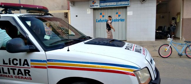 Bandidos assaltam lotérica em Ubaporanga