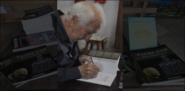 Hélio Amaral lança biografia de padre José Lanzillotti