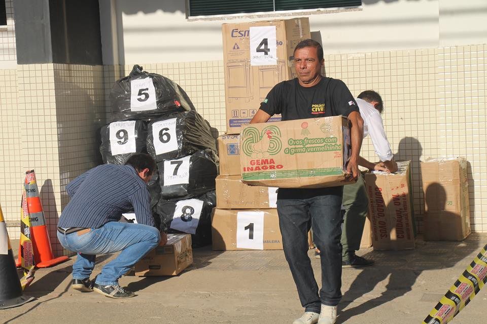 PC de Caratinga entrega quase uma tonelada de droga para incineração