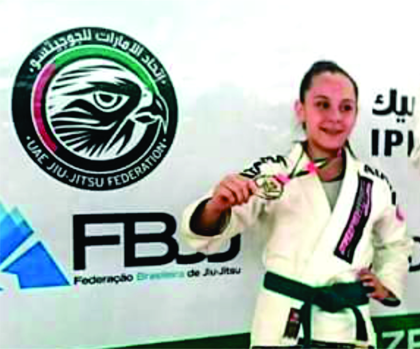 Dudu Lannes é prata em Campeonato Internacional de Jiu-jitsu