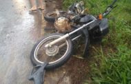 Motociclista fica ferido após colisão na MG-329, próximo ao trevo de Sapucaia