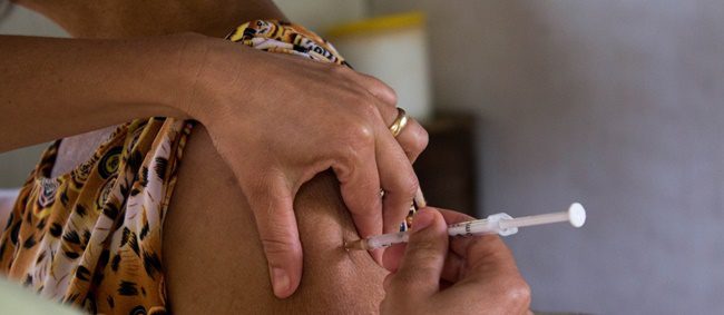 Mutirão de vacinação contra febre amarela