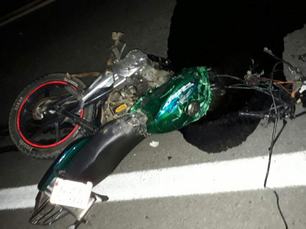 Motociclista morre em colisão na BR-116, em Inhapim