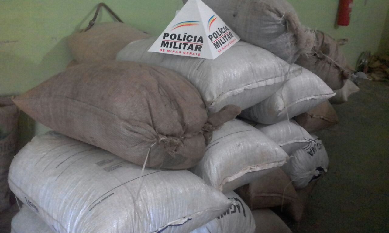 PM prende suspeitos e recupera sacas de café furtadas em Piedade de Caratinga