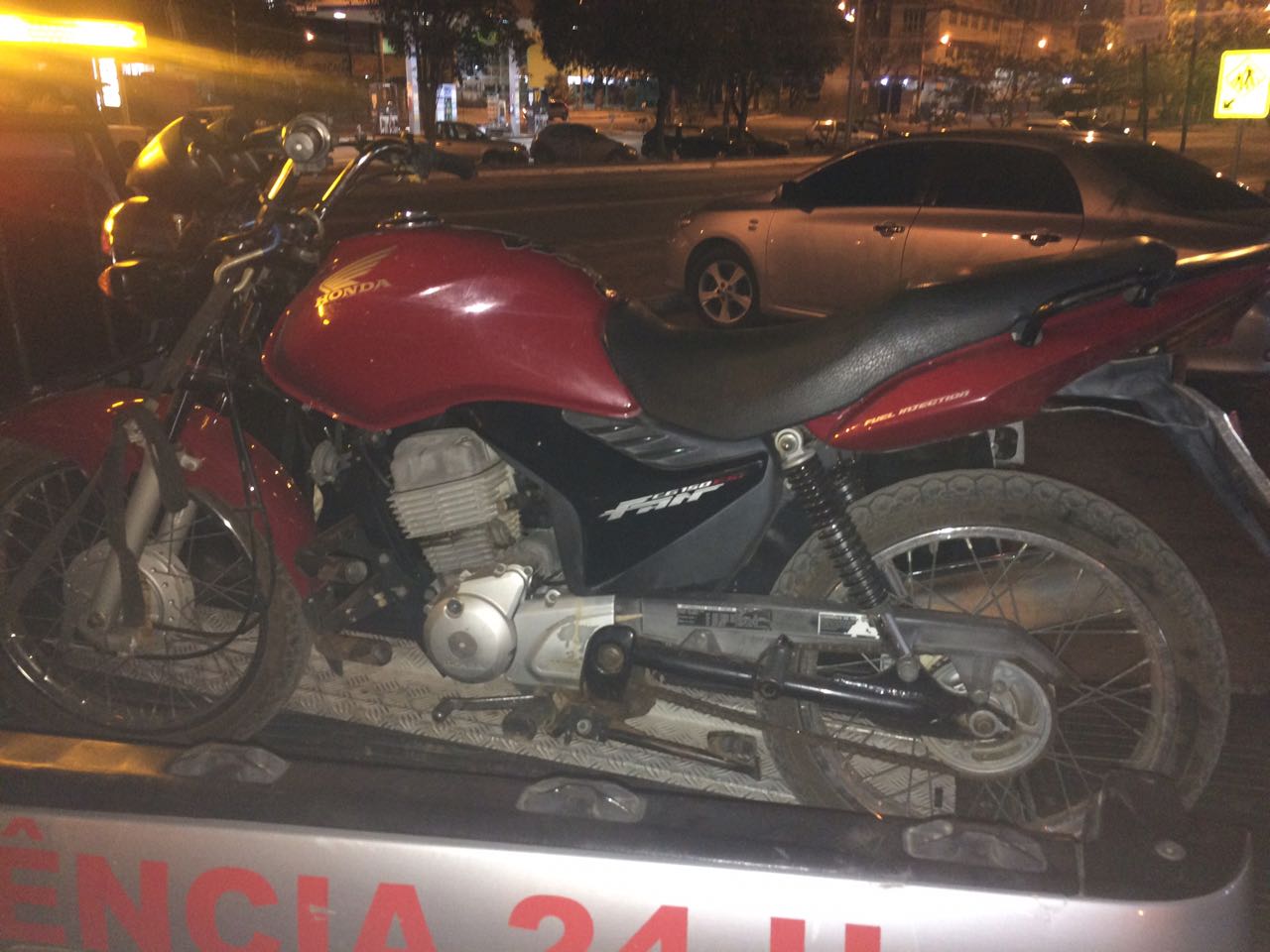 Moto roubada em Santa Rita é recuperada em Caratinga