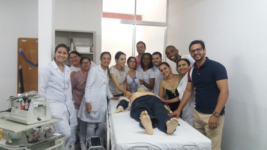 Funec-Casu realiza treinamento de enfermagem para Suporte Avançado de Vida junto à Equipe Médica