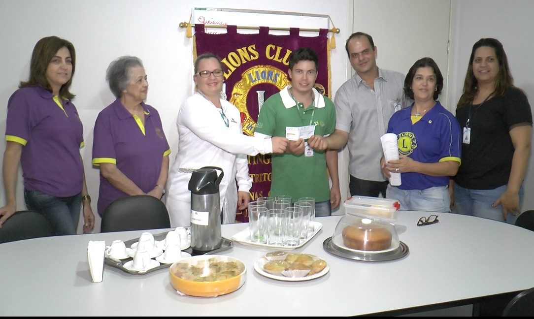 Centro de Reabilitação FUNEC recebe doação do Lions Clube Caratinga Itaúna