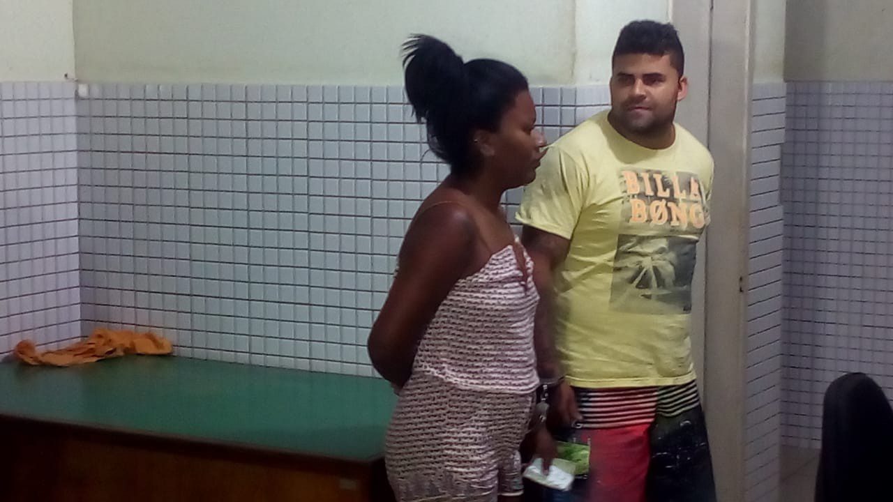 Casal é preso em Ubaporanga por suspeita de tráfico de drogas