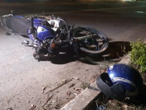 Motociclista fica gravemente ferido em colisão na BR-116