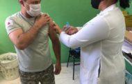 Começa imunização de profissionais das forças de segurança