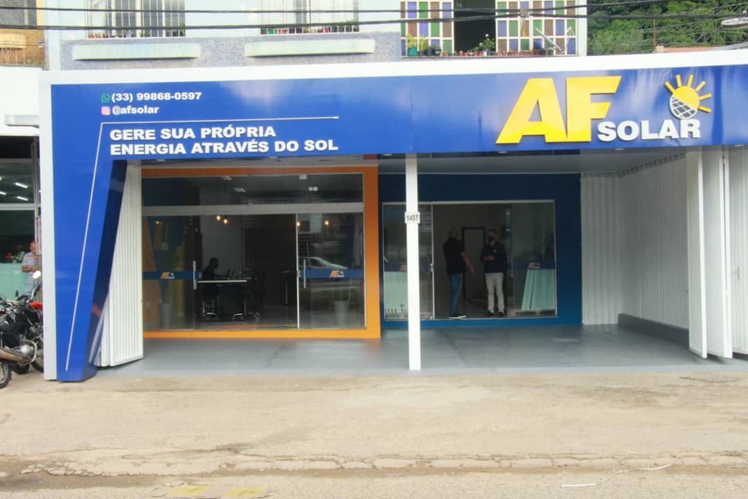 Inauguração loja AF Solar Caratinga