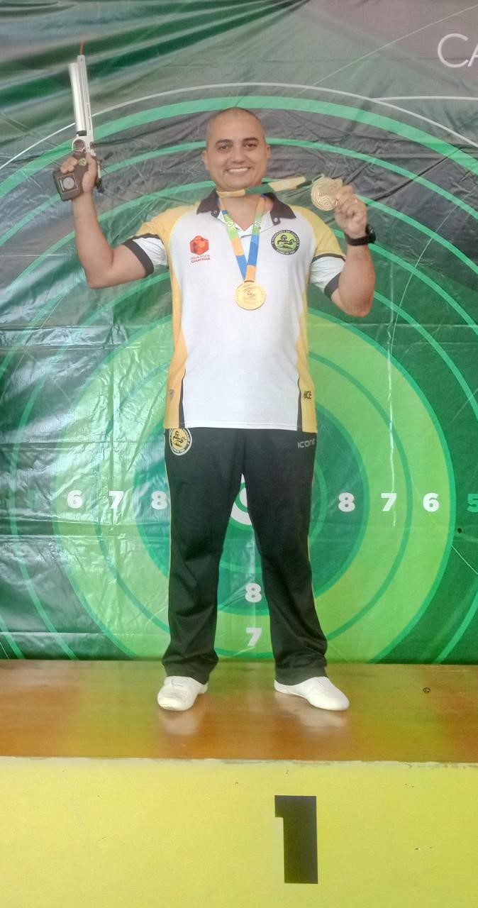 Caratinga ganha medalha de ouro no Campeonato Brasileiro de Tiro Esportivo
