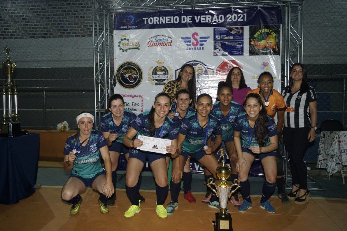 Futsal feminino é destaque em Santa Bárbara do Leste