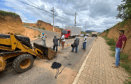 Prefeitura de Inhapim inicia operação tapa-buraco após o período chuvoso