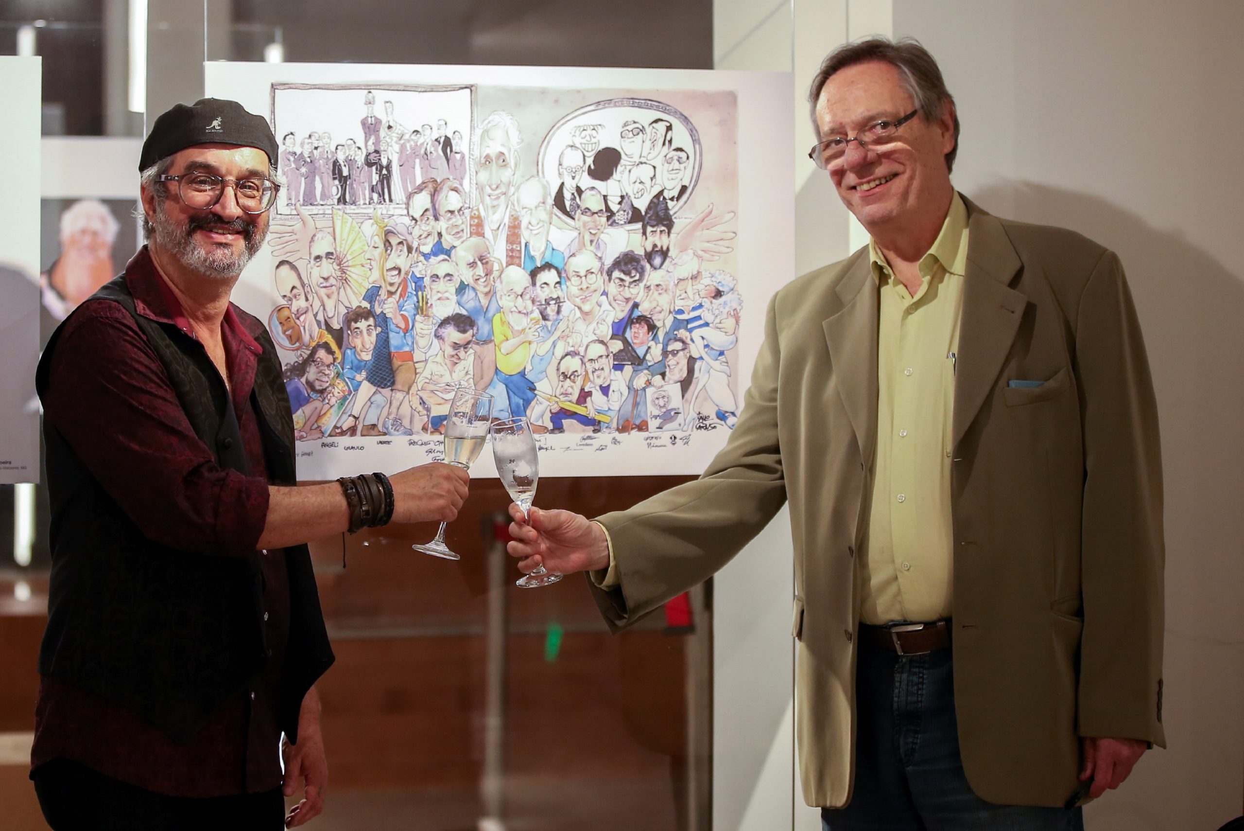 Edra participa de exposição em homenagem ao cartunista Paulo Caruso