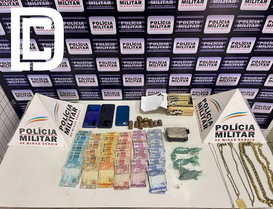 PM de São João do oriente detém quatro pessoas por tráfico de drogas