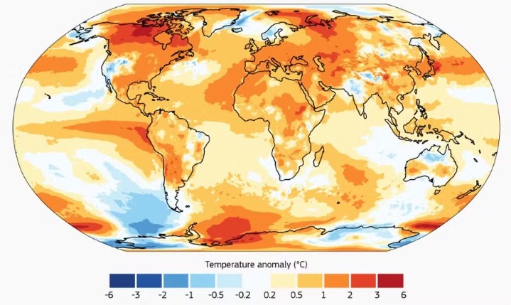 2023 foi o ano mais quente já registrado nos últimos 100 mil anos, diz observatório europeu