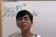 Estudante de 14 anos viraliza no TikTok resolvendo questões de vestibular do ITA