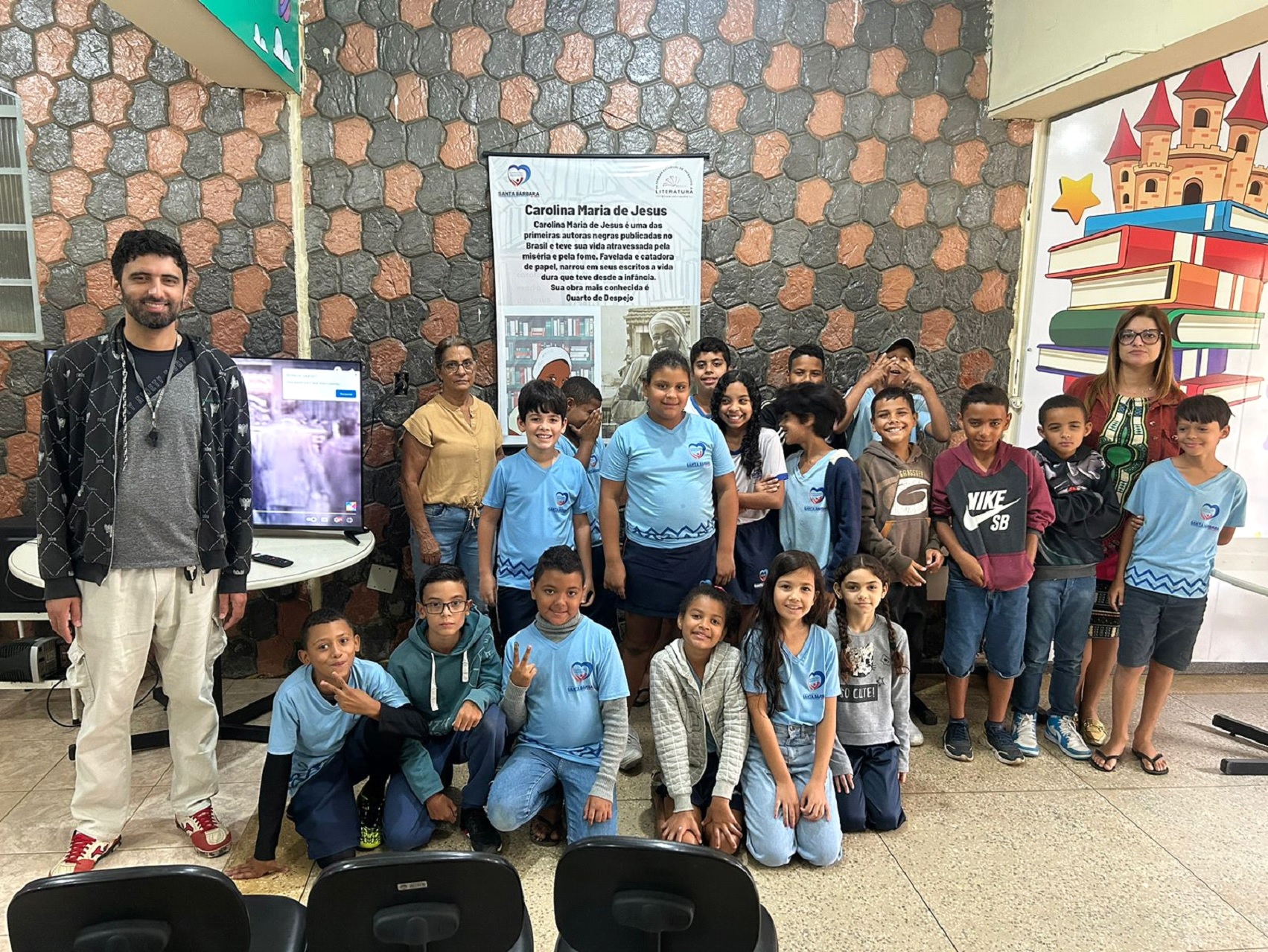 Biblioteca Pública Municipal participa da IV Semana de Incentivo a Literatura