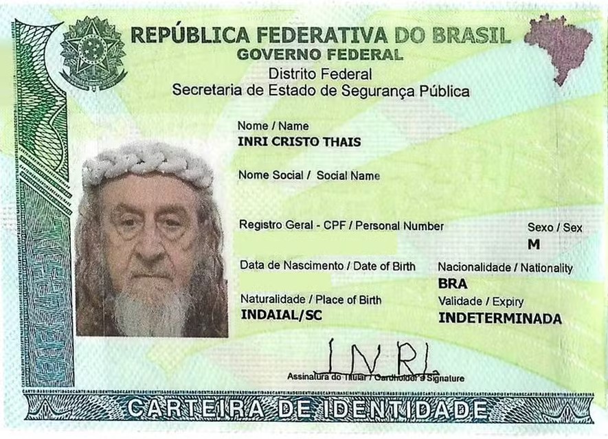 Homem que se diz Jesus reencarnado consegue na Justiça mudar nome de batismo